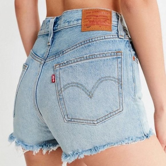 Levi's Pants - Levi’s 501 cut off denim shorts 28